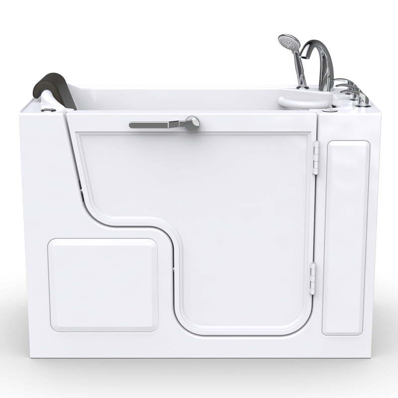 मॉन्टेरोसा 1366 डीलक्स टेम्परेचर स्पा - तापमान नियंत्रण के साथ वॉक-इन बाथ शॉवर