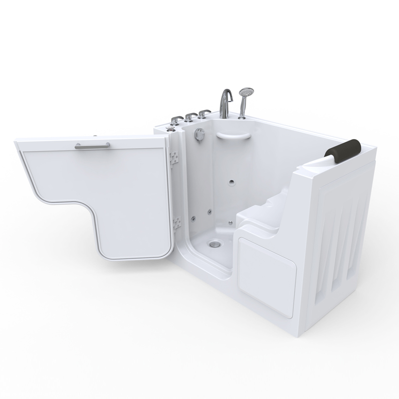 Cervino 1263 Deluxe Microbubbles - Intelligent Walk In Tub With Microbubble Technology