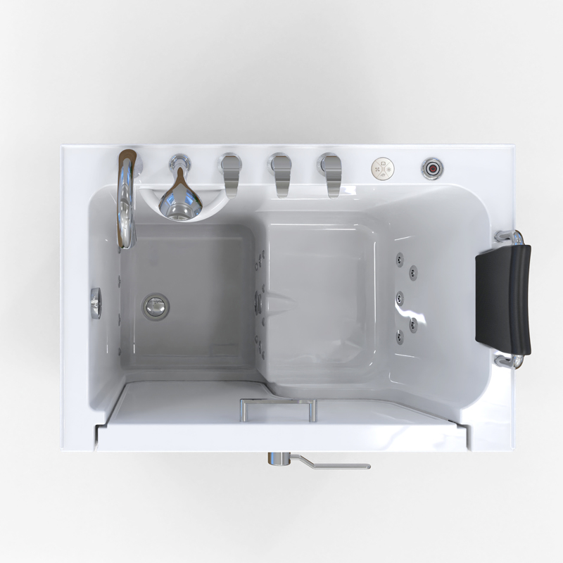 Zermatt 1175 Deluxe Microbubbles - Luxury Walk-In Tub — Safe, Convenient, and Luxury