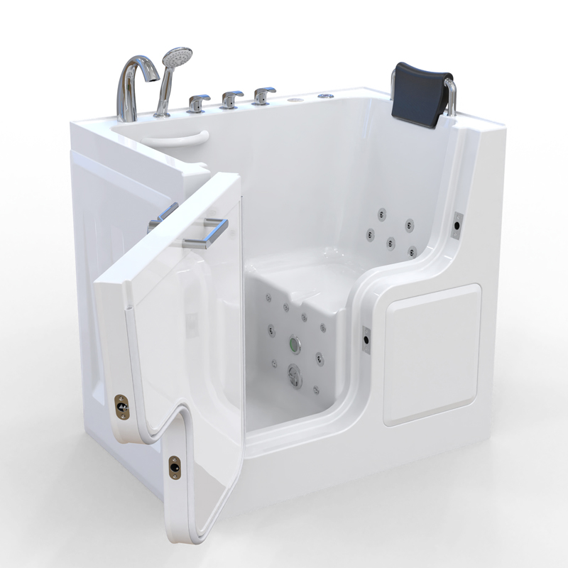 Zermatt 1175 Deluxe Microbubbles - Luxury Walk-In Tub — Safe, Convenient, and Luxury