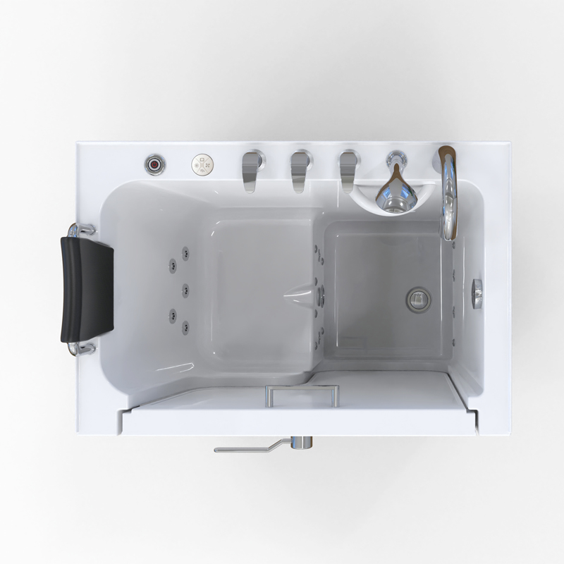 Zermatt 1175 Deluxe Microbubbles - Luxury Walk-In Tub — Safe, Convenient, and Luxury