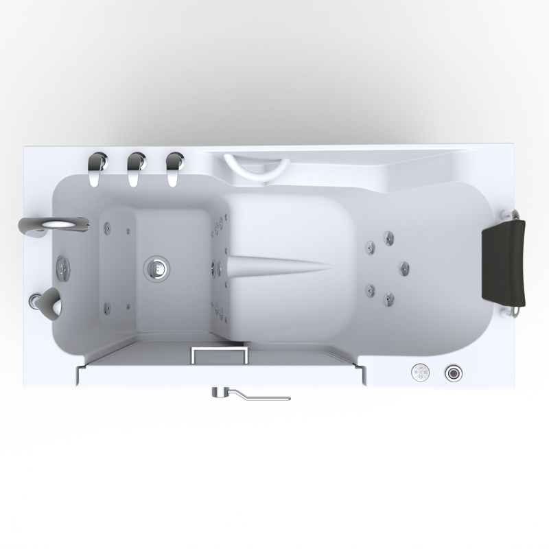 Dolomiti 1575 Deluxe Temperature SPA - Deep Bathtub with Hydrotherapy
