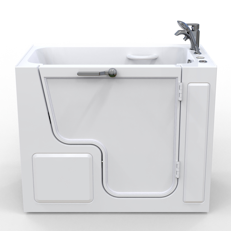 Cortina 1375 Deluxe Microbubbles - Extra Tall Walk-In Bathtub with Microubbles