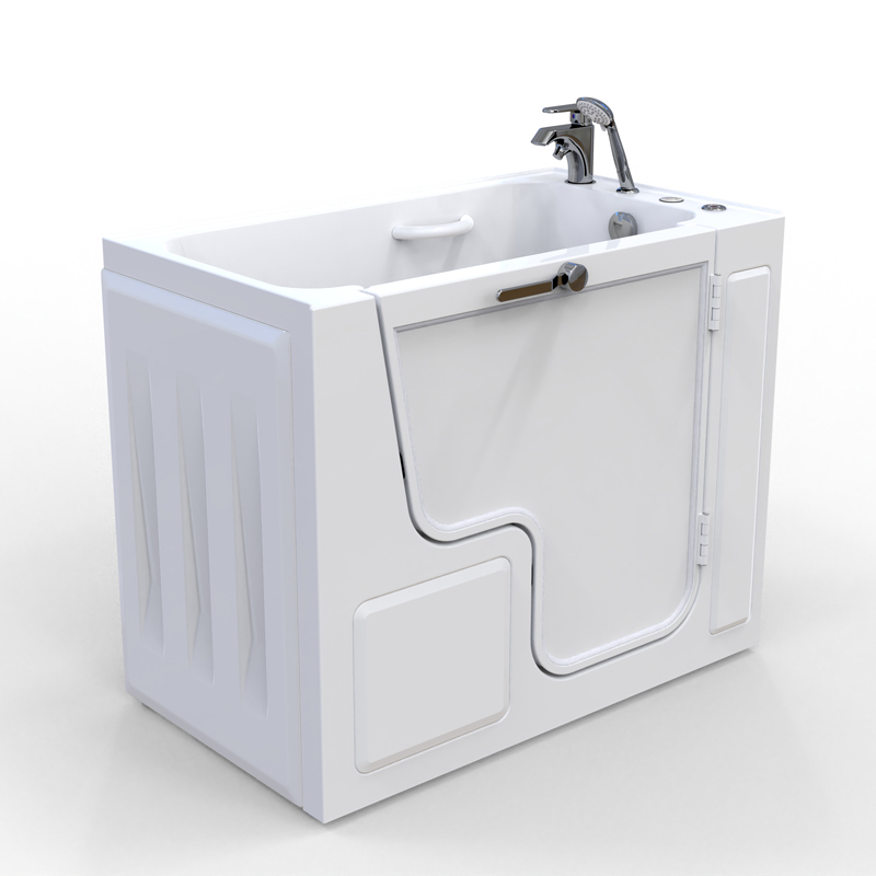 Cortina 1375 Deluxe Microbubbles - Extra Tall Walk-In Bathtub with Microubbles