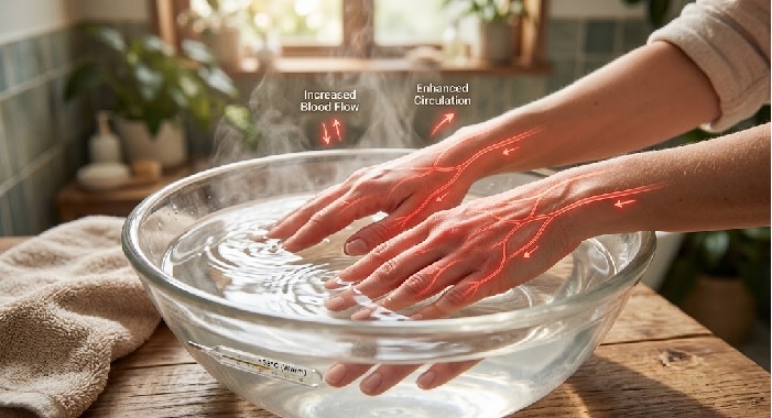 循環器系に対する水の活力を与える力