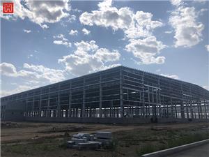Construction of Steel Structure Warehouse For Xinyi Logistics