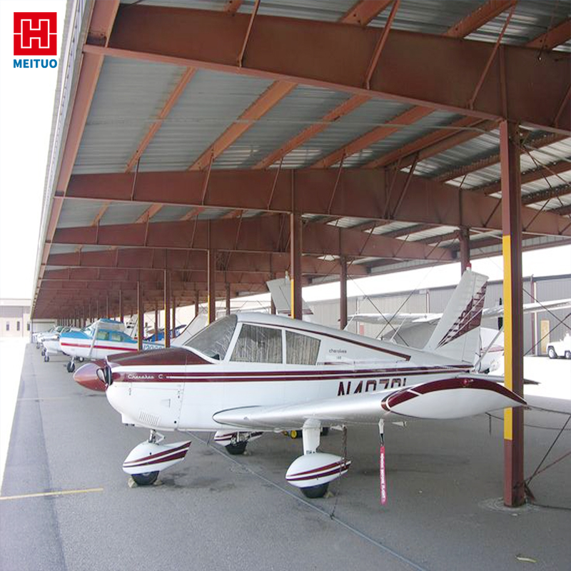 Steel Frame Structure Airplane Hangar