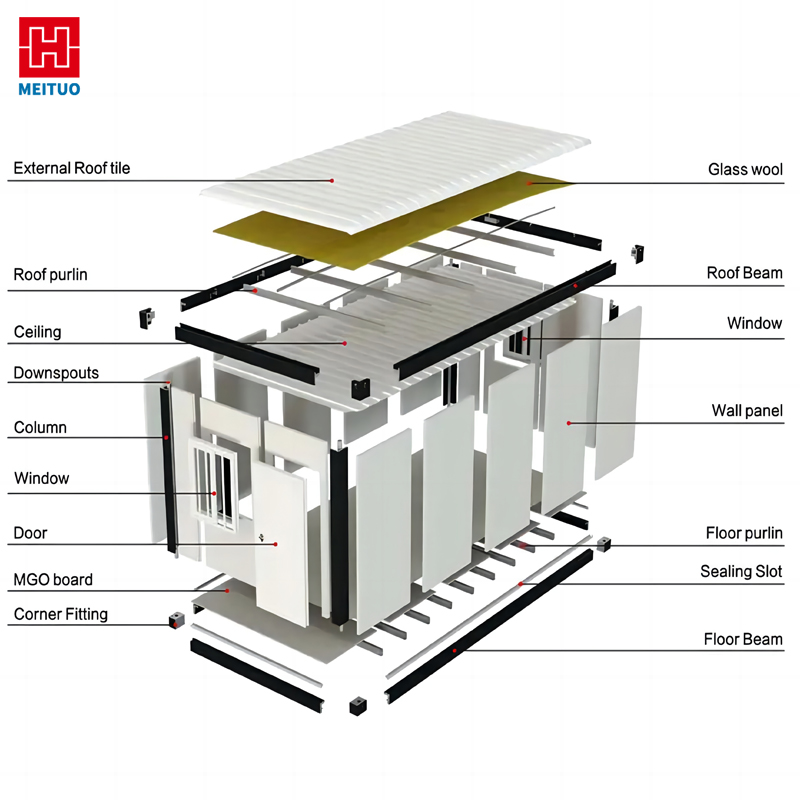 Easy Assembly Detachable Building