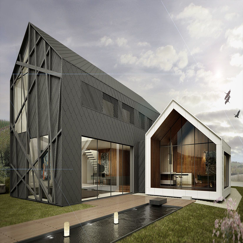 Casa pré-fabricada
