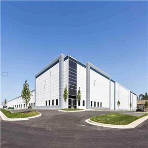 Armazém de estrutura de aço pré-fabricada