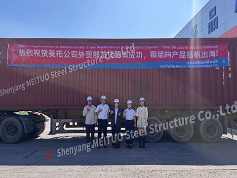 China exporta armazém de estrutura de aço para o Reino Unido