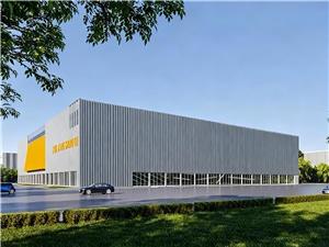 Proyecto de estructura de acero invernal estadounidense