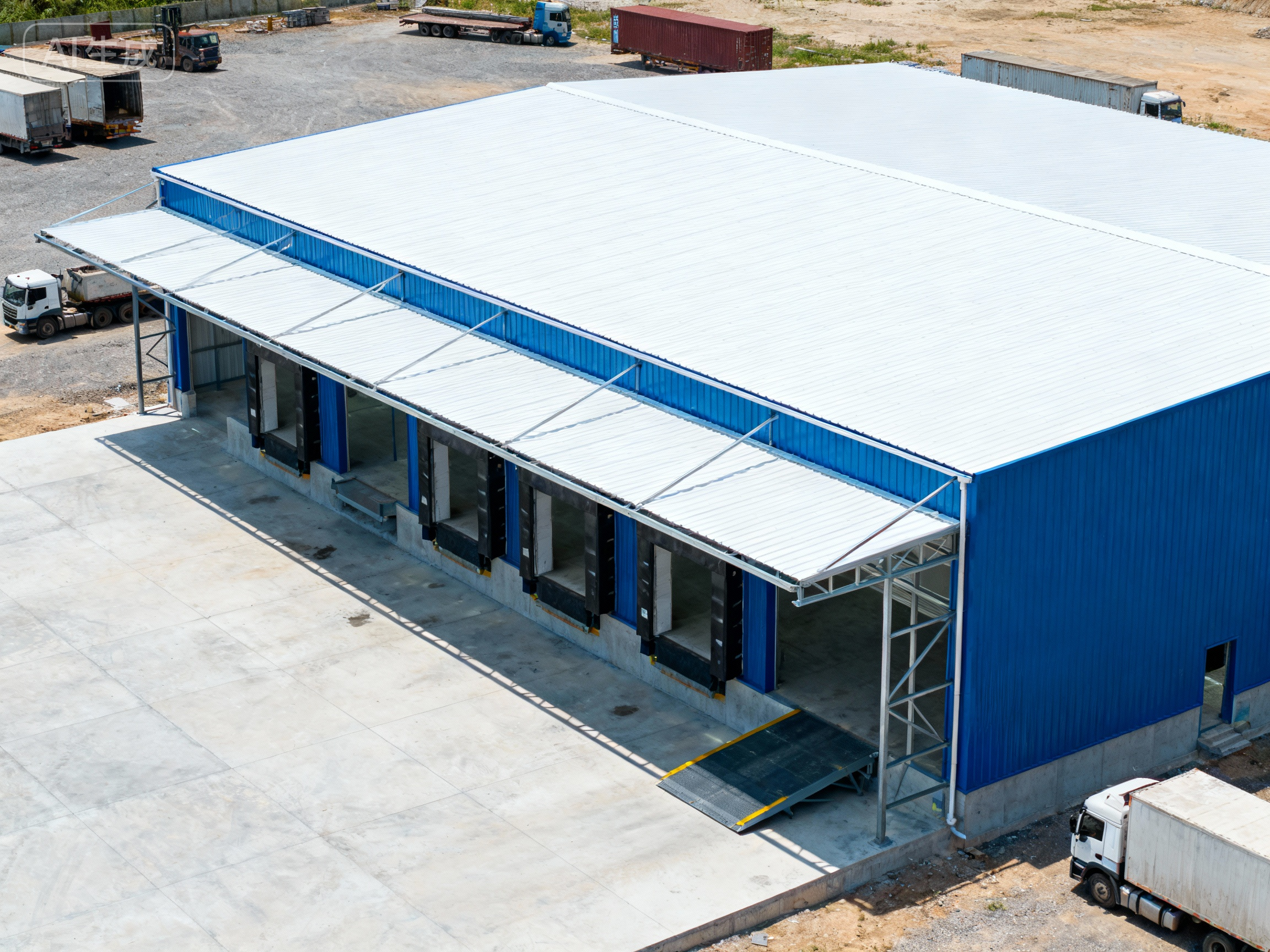 Xây dựng nhà kho kết cấu thép cho Xinyi Logistics