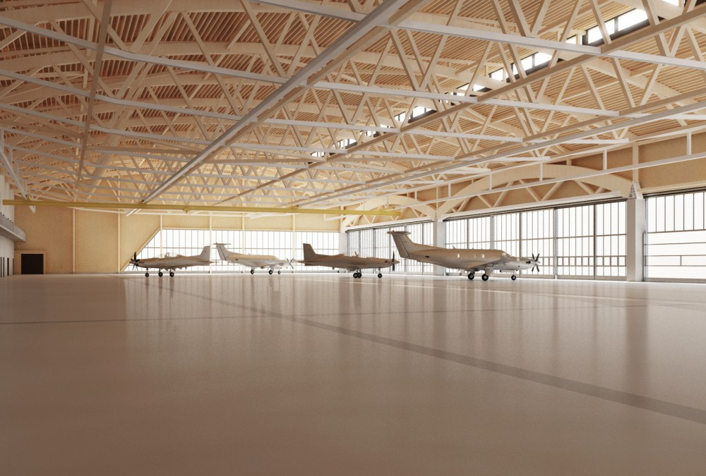 Shenyang Meituo Delivers Cutting-Edge Prefabricated Hangar for Italian Aviation Client