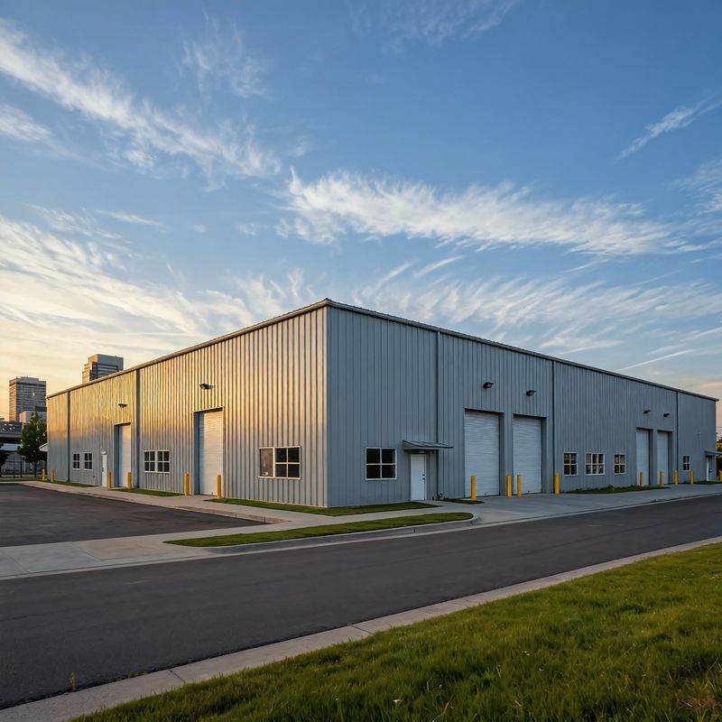 Pre Engineered Steel Structure Warehouse