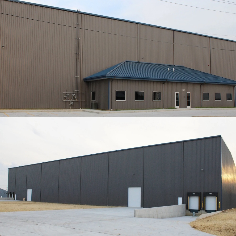 Morden steel building