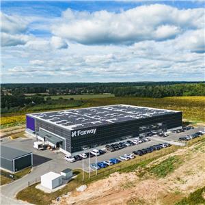 Construction métallique industrielle préfabriquée