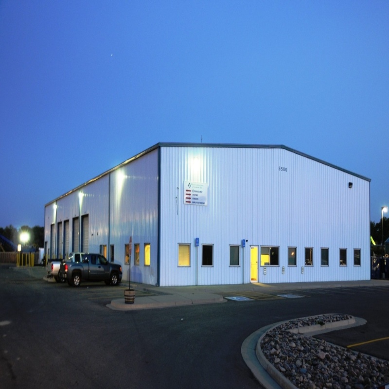 steel factory building