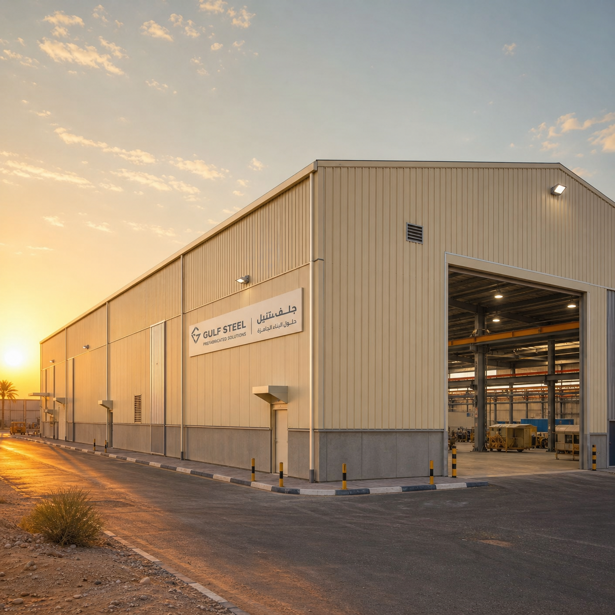 steel warehouse building