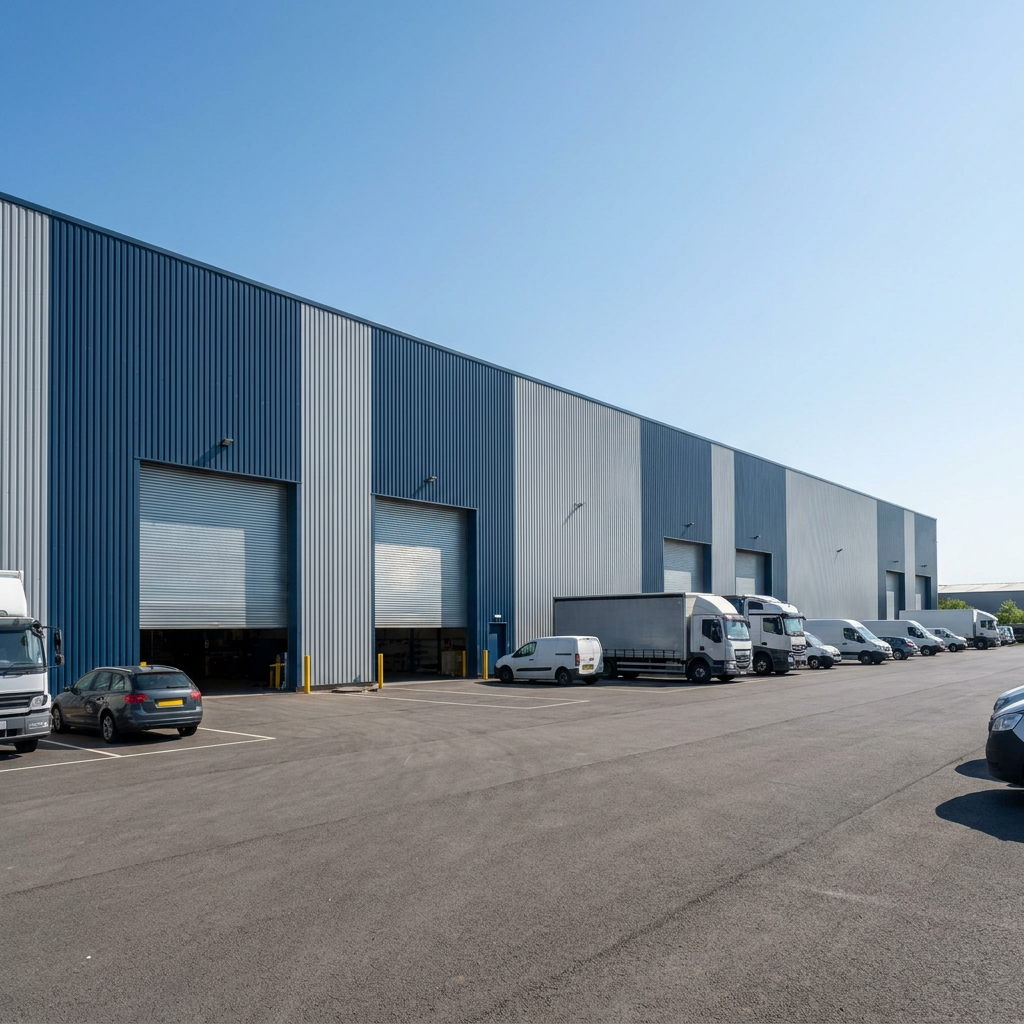 steel warehouse building