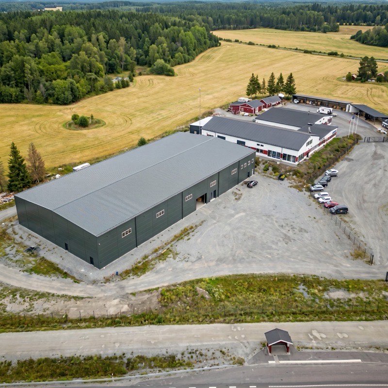 Prefab Steel Warehouse Building for Industrial Storage and Logistics Centers