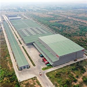 Large Span Logistics Distribution Warehouse with Loading Dock Solutions