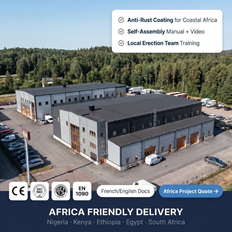 Remote Site Steel Building