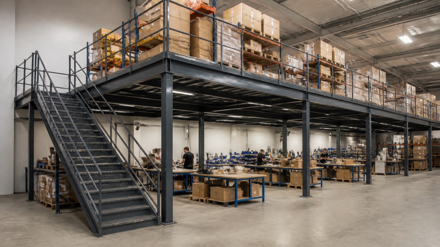 Supply Modular Steel Mezzanine and Equipment Platform for Warehouse ...