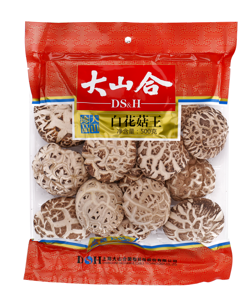 فطر شيتاكي مخطط الزهور الفاخر