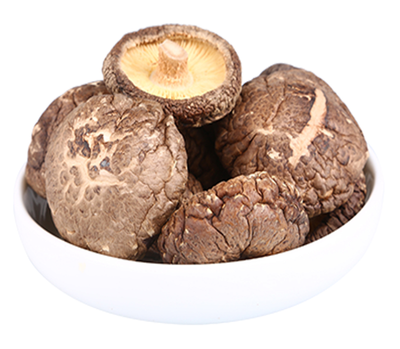 log-grown shiitake mushrooms