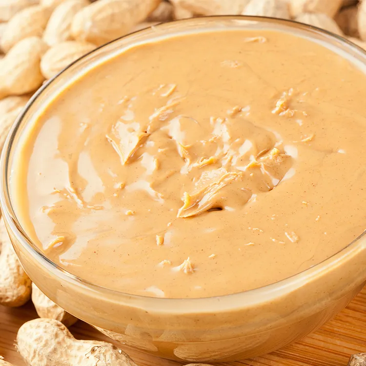 Peanut butter with pine mushrooms