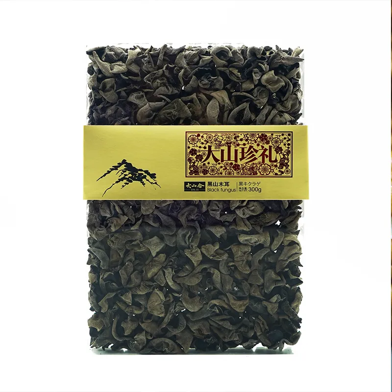 Cogumelo orelha de madeira preta