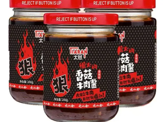 Premium Organic Spicy Shiitake Mushroom Sauce