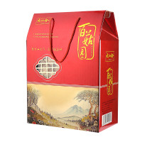 Caixa de presente com cogumelos extragrandes