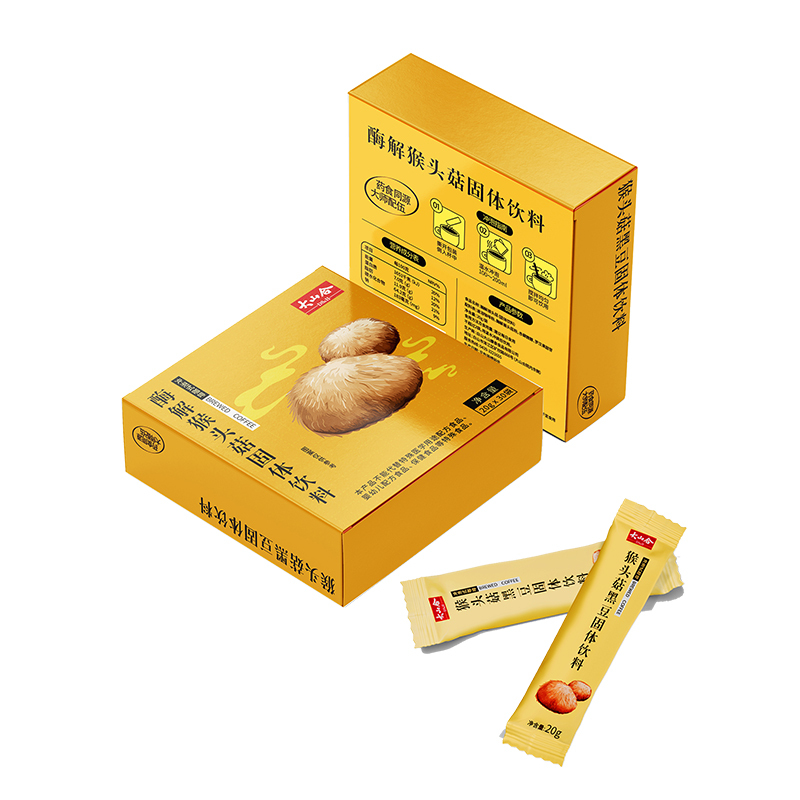 Boisson aux champignons barbus pour l'immunité et la santé intestinale
