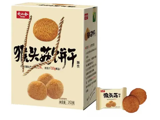 ハニカムマッシュルームビスケット