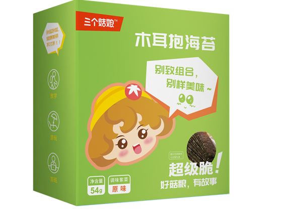Tremella & Nori Wrapped Snack