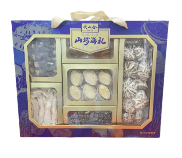 premium dried mushroom gift box
