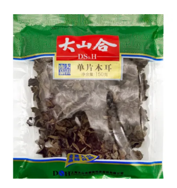 dried black fungus