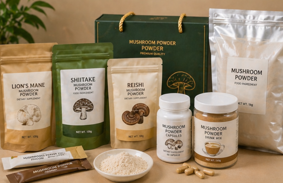 functional food mushroom powder functional food mushroom powder