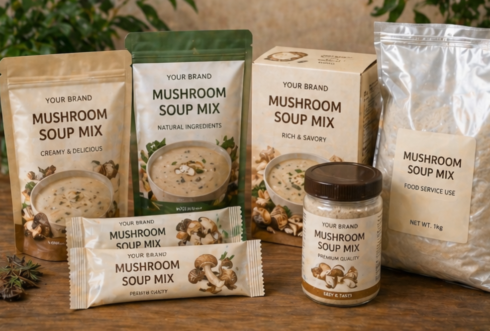 custom mushroom soup mix manufacturer​