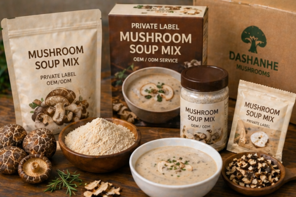 Private Label Mushroom Soup Mix Manufacturer: What Buyers Should Know