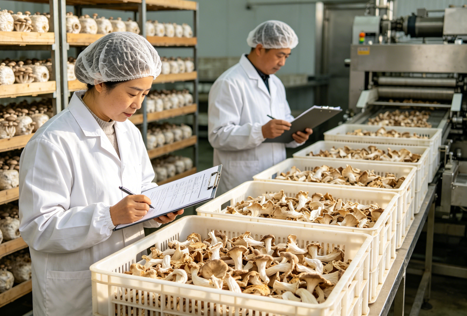IFS food standard for mushrooms​