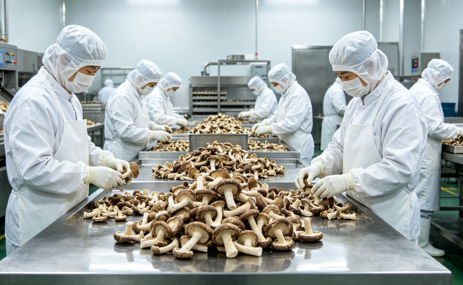 mushroom supply chain traceability​