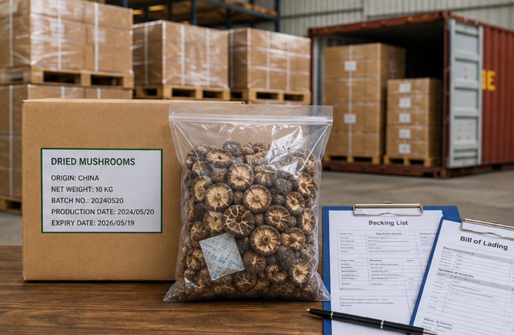 dried mushroom supplier China