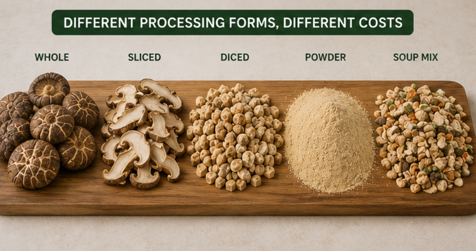 dried mushroom supplier China