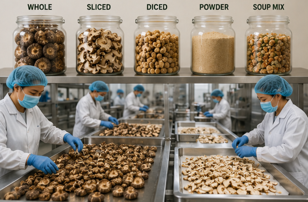 dried mushroom manufacturer China
