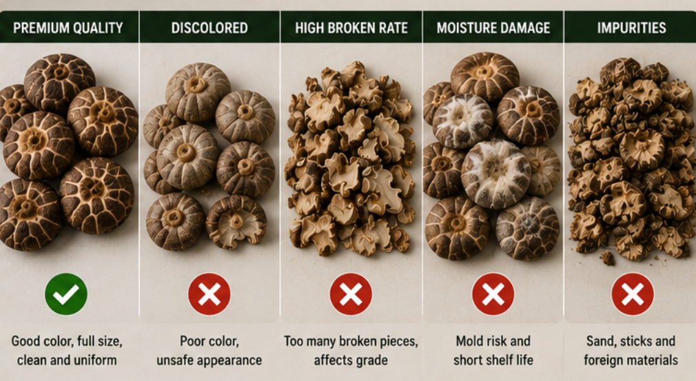 dried mushroom sourcing China