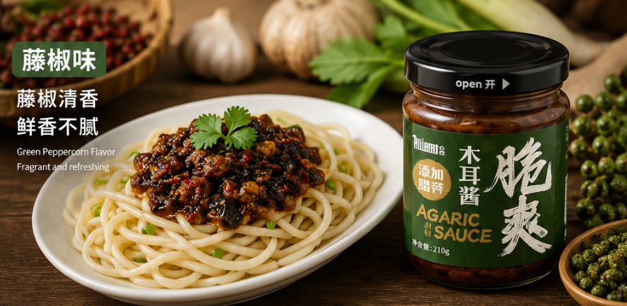 Crunchy Wood Ear Mushroom Sauce Crunchy Wood Ear Mushroom Sauce