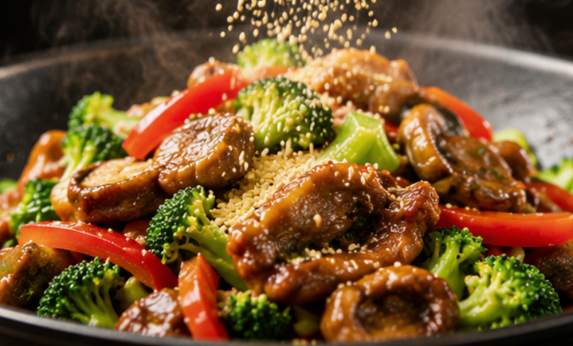 Stir fry mushroom seasoning Stir fry mushroom seasoning